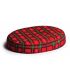 Foam Ring Seat Cushion - Red Plaid