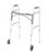Deluxe Two Button Folding Walker with 5" Wheels