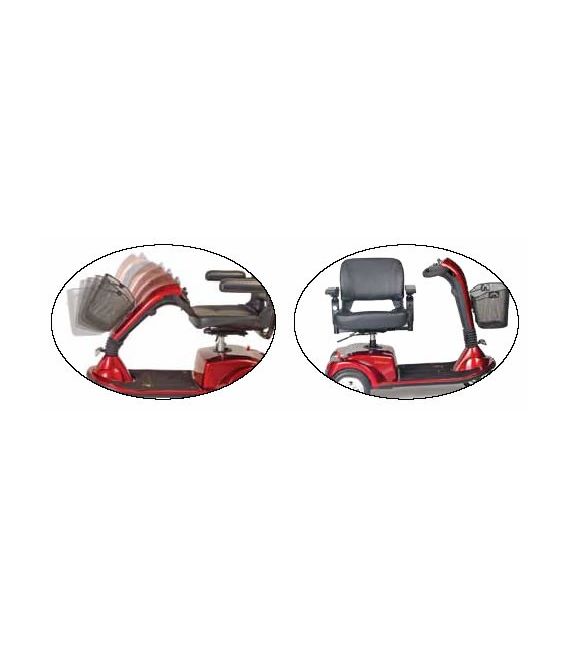 Golden Companion - 3 Wheel Scooter - Red