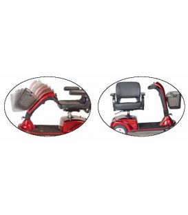 Golden Companion - 3 Wheel Scooter - Red