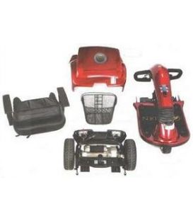 Golden Companion - 3 Wheel Scooter - Red