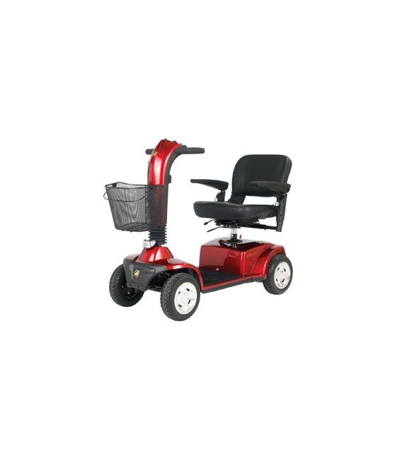 Golden Companion 350lb Capacity - 4 Wheel Scooter - Red