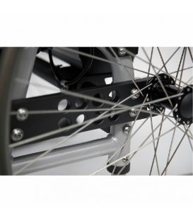 Karman 18" Manual Push-Power Assist Stand Wheelchair