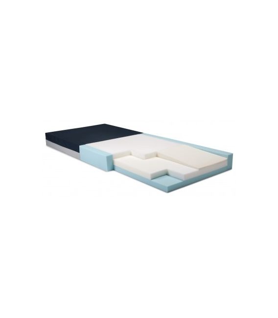  Simmons Clinical Care S600 Mattress 42in x 84in with Firm Side Bolsters
