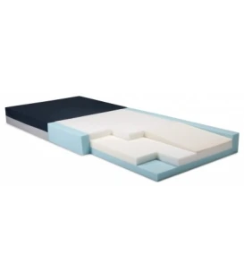  Simmons Clinical Care S600 Mattress 42in x 84in with Firm Side Bolsters