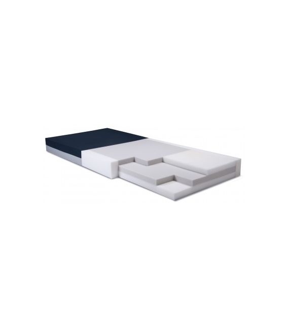 Simmons Clinical Care S400 Series Foam Mattress w/Side Bolsters 35inx76in 