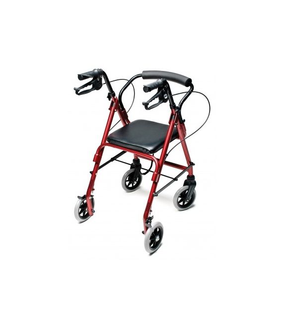 Lumex Walkabout Lite Junior Rollator Burgundy