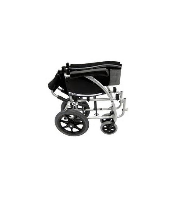 Karman S-115F-TP 22 lbs Lightweight Transport Companion Wheelchair 