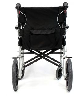 Karman ERGO FLIGHT-TP 18 lbs Ultralightweight Transport Hill Brake Wheelchair 