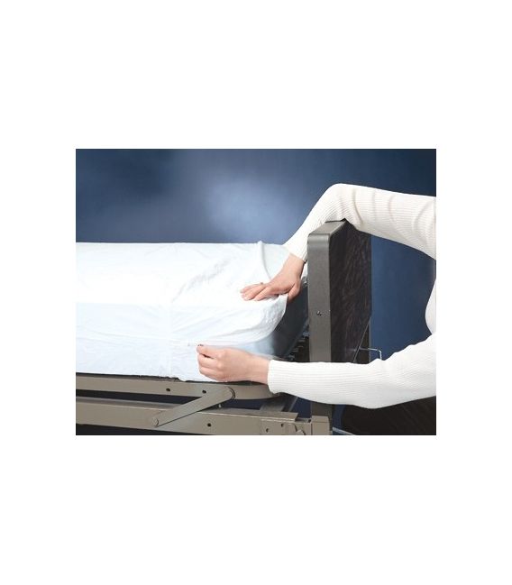 Zippered Cover encloses Bunk, RV, Sofa Bed Mattress