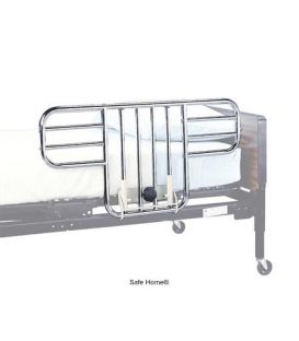 Lumex Universal Half Bed Rails, Chrome