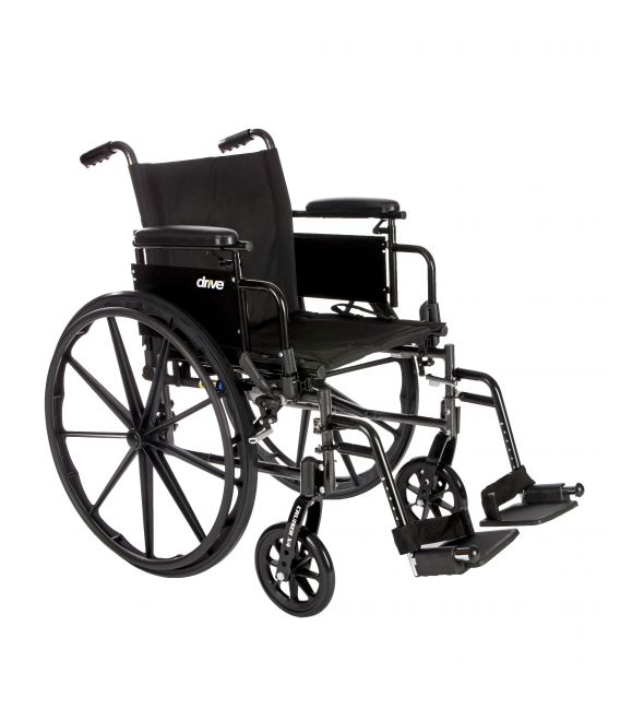Drive Cruiser X4 Wheelchair Lightweight, Dual-Axle Wheelchair