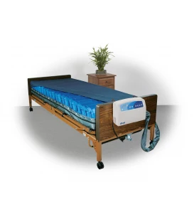 Med-Aire Plus 8" Alternating Pressure & Low Air Loss Mattress System by Drive
