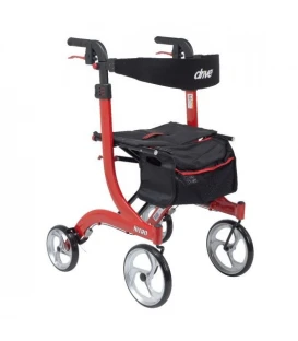 Nitro Aluminum Rollator, Tall Height, 10" Casters RTL10266-T Drive