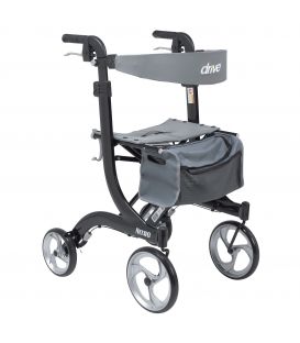 Nitro Aluminum Rollator, Tall Height, 10" Casters RTL10266-T Drive