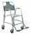 Lumex Deluxe Shower Transport Chair with Footrests 7915A-1 by Graham Field