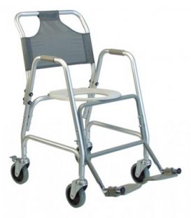 Lumex Deluxe Shower Transport Chair with Footrests 7915A-1 by Graham Field