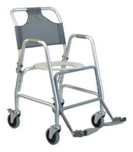 Lumex Deluxe Shower Transport Chair with Footrests 7915A-1 by Graham Field
