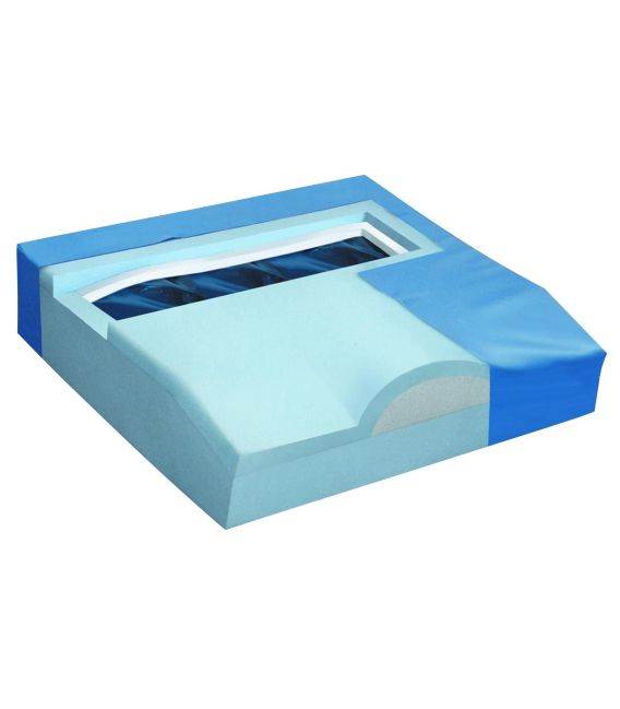 Titanium Gel/Foam Wheelchair Cushion 16" x 16"