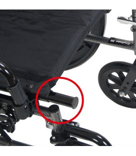 Viper Plus Reclining Wheelchair with Elevating Leg Rests &  Flip Back Arms by Drive