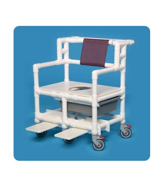 Bariatric Shower Commode Chair - BSC660P