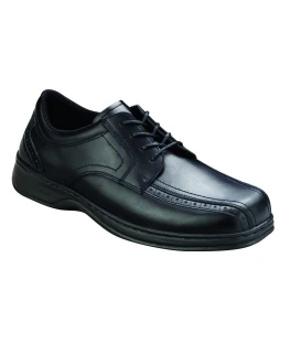 OrthoFeet Men's Gramercy Diabetic Shoes - Black