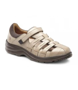 Dr. Comfort Women's Breeze Diabetic Shoes - Light Gold