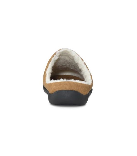 Dr. Comfort Women's Cozy Diabetic Slippers - Camel