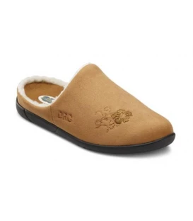 Dr. Comfort Women's Cozy Diabetic Slippers - Camel