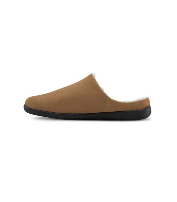 Dr. Comfort Women's Cozy Diabetic Slippers - Camel