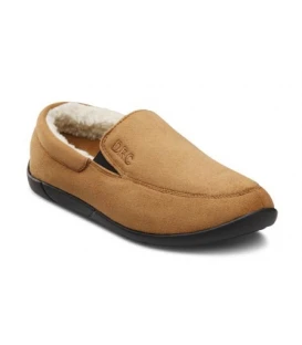 Dr. Comfort Women's Cuddle Diabetic Slippers - Camel