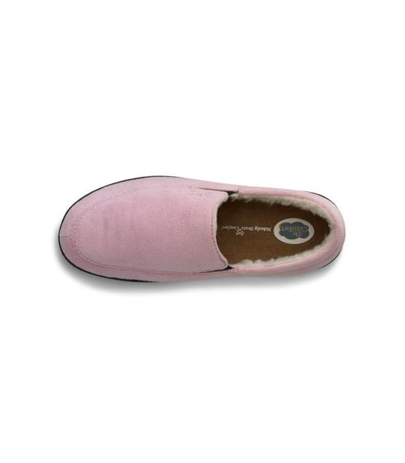 Dr. Comfort Women's Cuddle Diabetic Slippers - Camel