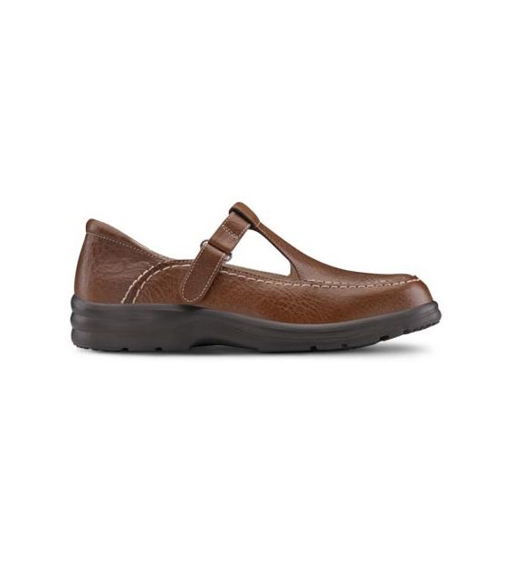 Dr. Comfort Women's Lu Lu Diabetic Shoes - Chestnut