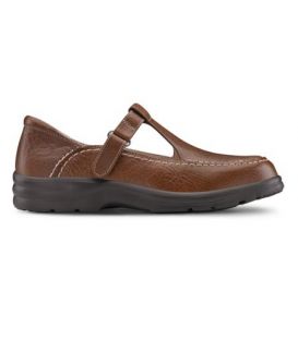 Dr. Comfort Women's Lu Lu Diabetic Shoes - Chestnut