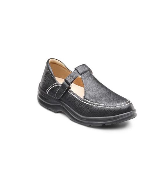 Dr. Comfort Women's Lu Lu Diabetic Shoes - Black