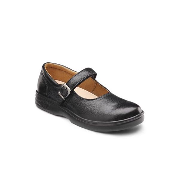 Dr. Comfort Women's Merry Jane Diabetic Shoes - Black