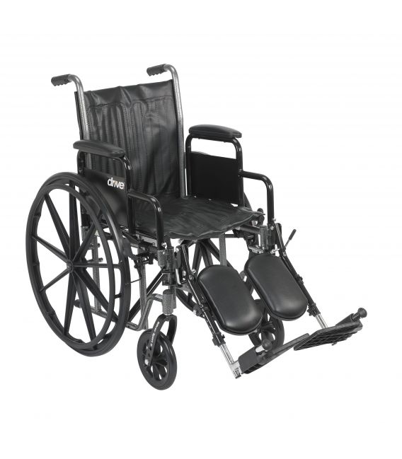 Drive Silver Sport 2 Manual 18" Wheelchair