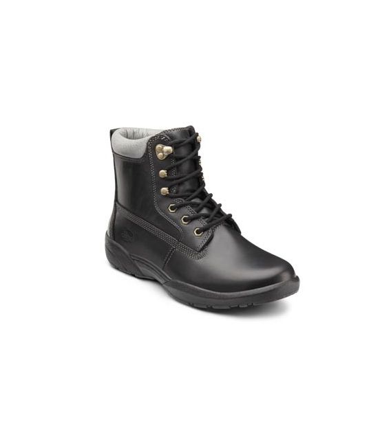 Dr. Comfort Men's Boss Diabetic Shoes - Black