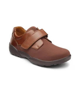 Dr. Comfort Men's Brian X Diabetic Shoes - Acorn