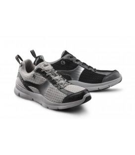 Dr. Comfort Men's Chris Diabetic Shoes - Grey