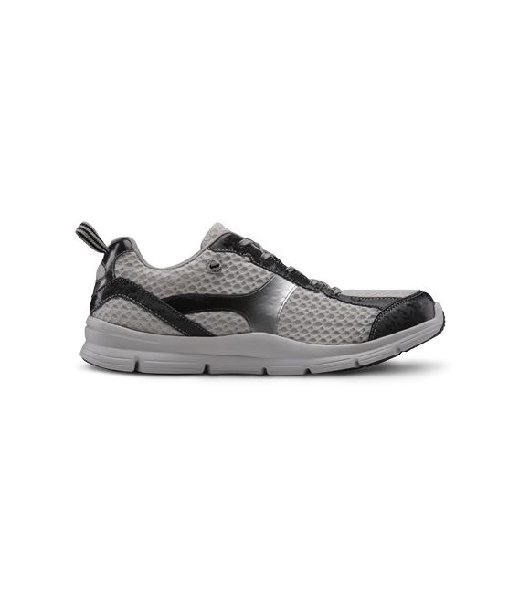 Dr. Comfort Men's Chris Diabetic Shoes - Grey