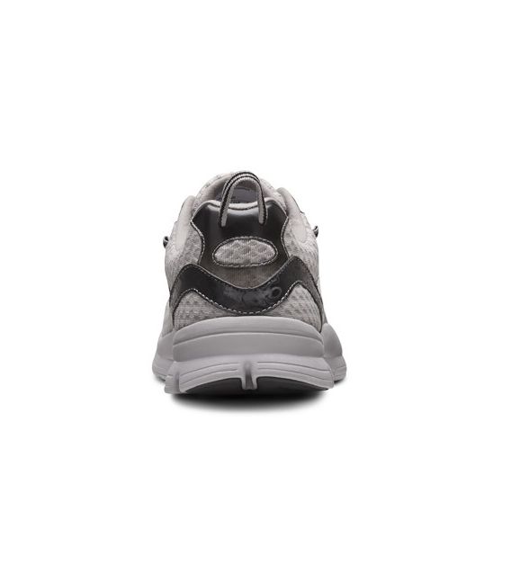 Dr. Comfort Men's Chris Diabetic Shoes - Grey
