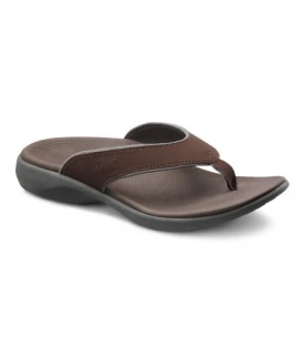 Dr. Comfort Men's Collin Diabetic Shoes - Chocolate