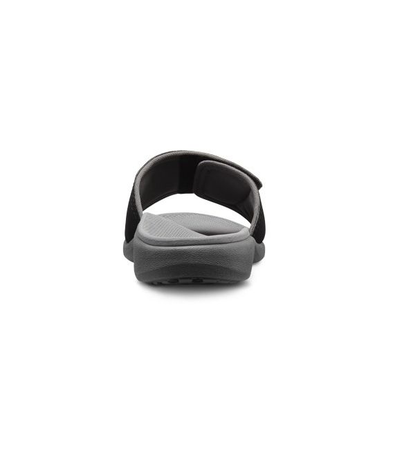 Dr. Comfort Men's Connor Diabetic Sandals - Black