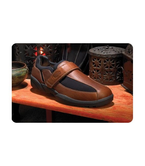 Dr. Comfort Men's Douglas Diabetic Shoes - Chestnut