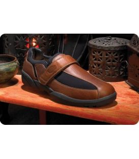 Dr. Comfort Men's Douglas Diabetic Shoes - Chestnut