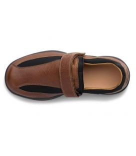 Dr. Comfort Men's Douglas Diabetic Shoes - Chestnut