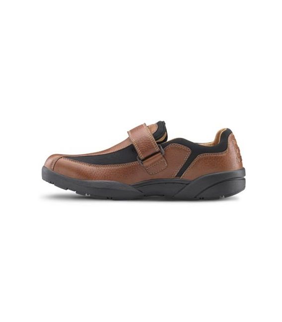 Dr. Comfort Men's Douglas Diabetic Shoes - Chestnut