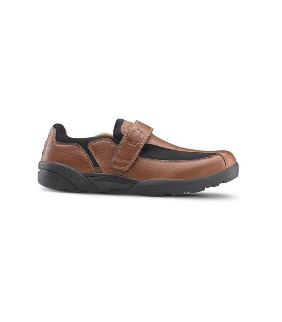 Dr. Comfort Men's Douglas Diabetic Shoes - Chestnut