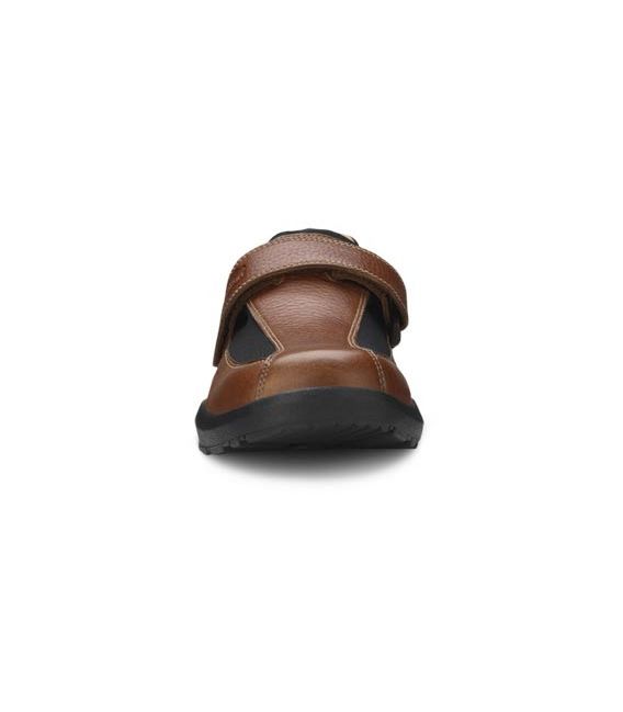 Dr. Comfort Men's Douglas Diabetic Shoes - Chestnut